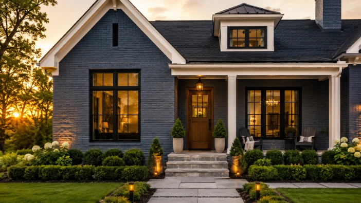 16 Exterior Brick Paint Color Ideas That Instantly Upgrade Your Home