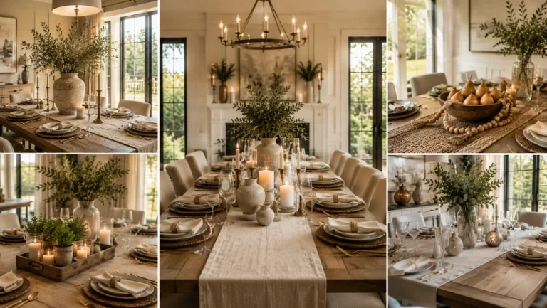 25 Stylish Dining Table/Room Decor Ideas for Every Home