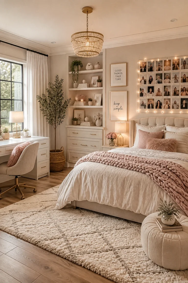 Stylish Teen Girl Neutral Bedroom Ideas for a Calm and Modern Space