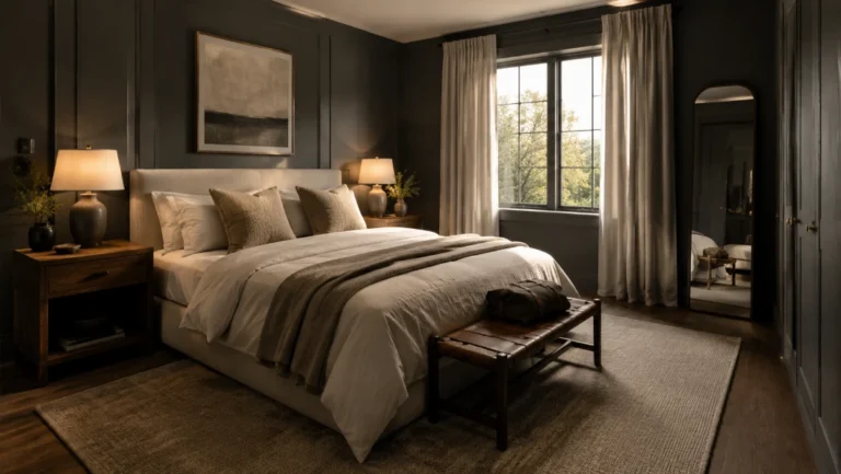Moody Guest Bedroom Ideas That Feel Inviting, Not Overwhelming