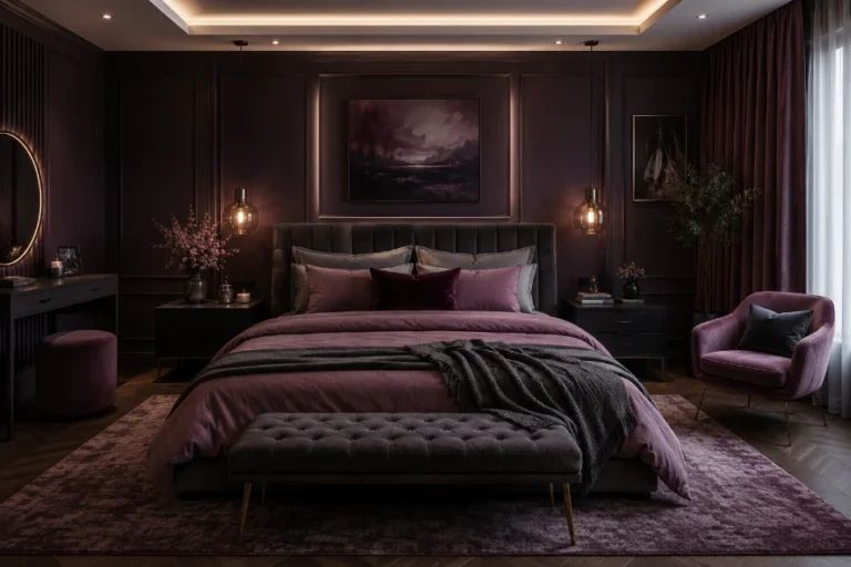 Moody Mauve Bedroom Ideas That Balance Romance And Edge