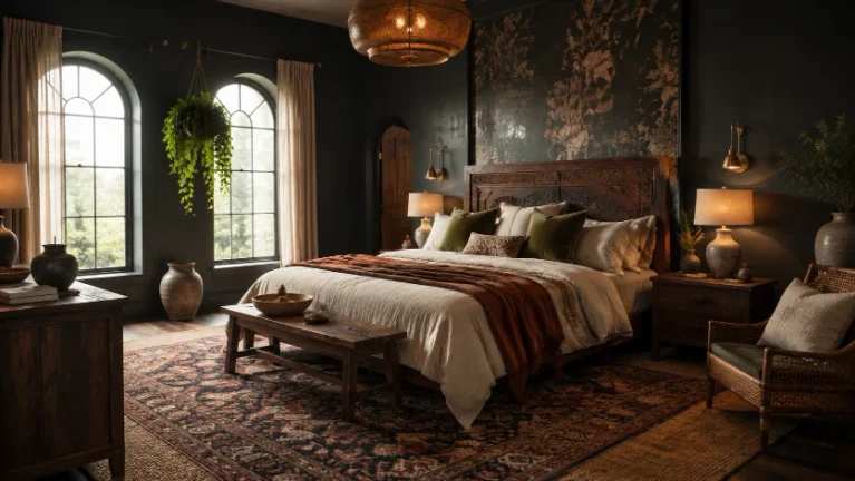 Dark Boho Bedroom Ideas You’ll Wish You Tried Sooner