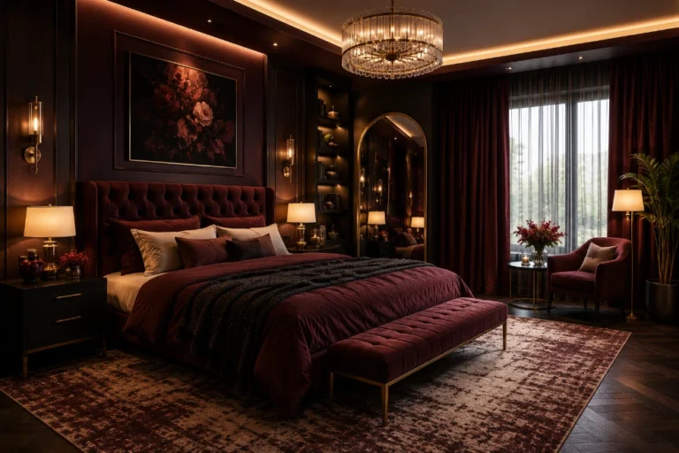 Moody Burgundy Bedroom Ideas That Exude Dramatic Elegance