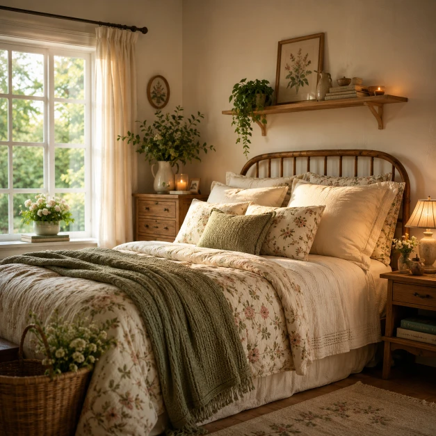 15 Cozy Cottagecore Aesthetic Bedroom Ideas for a Relaxing Retreat