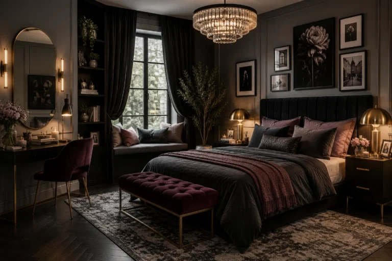 Moody Girls Bedroom Ideas That Ditch Sweet for Sophisticated