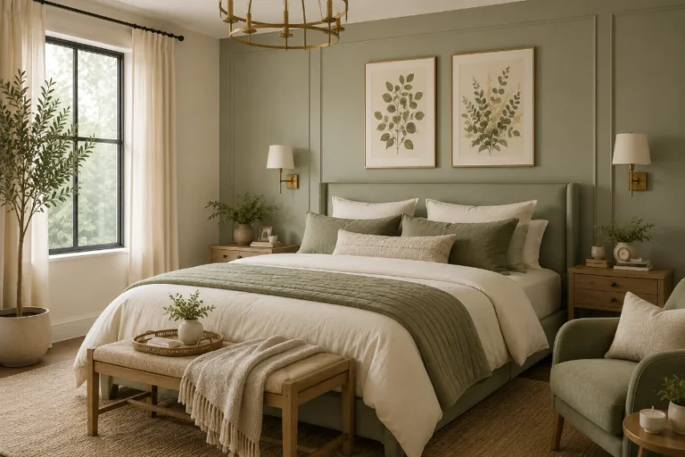 Sage Green and Cream Bedroom Ideas for a Serene Retreat