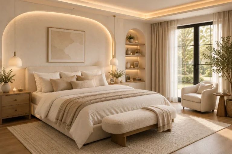 Cozy Warm White Bedroom Ideas for a Serene Sleep Space