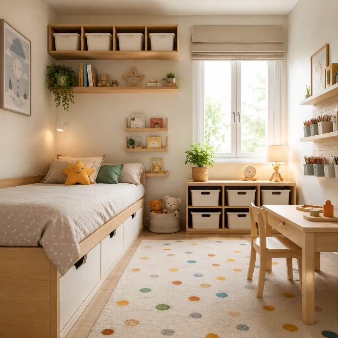Kids Room Organization In Small Spaces That Actually Stay Organized